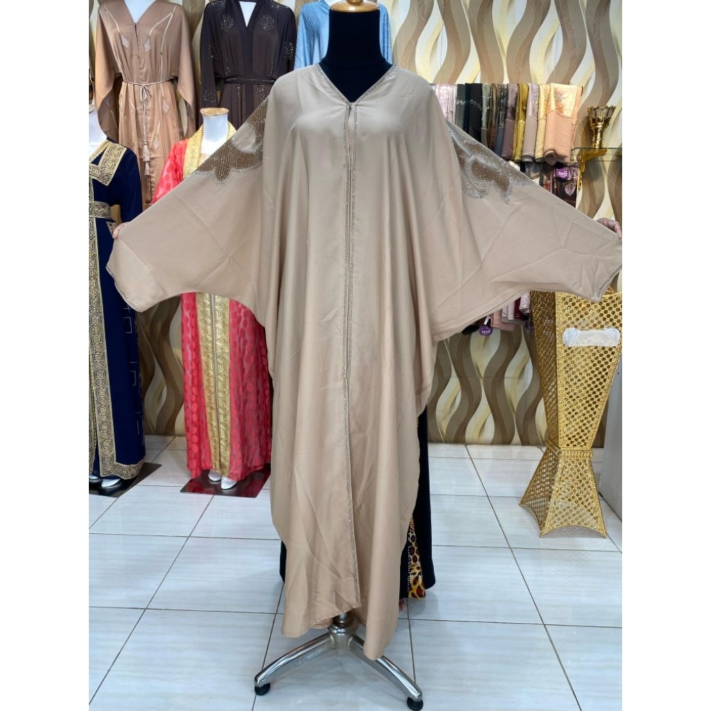 Abaya Dubai Model Kaftan/Kelelawar