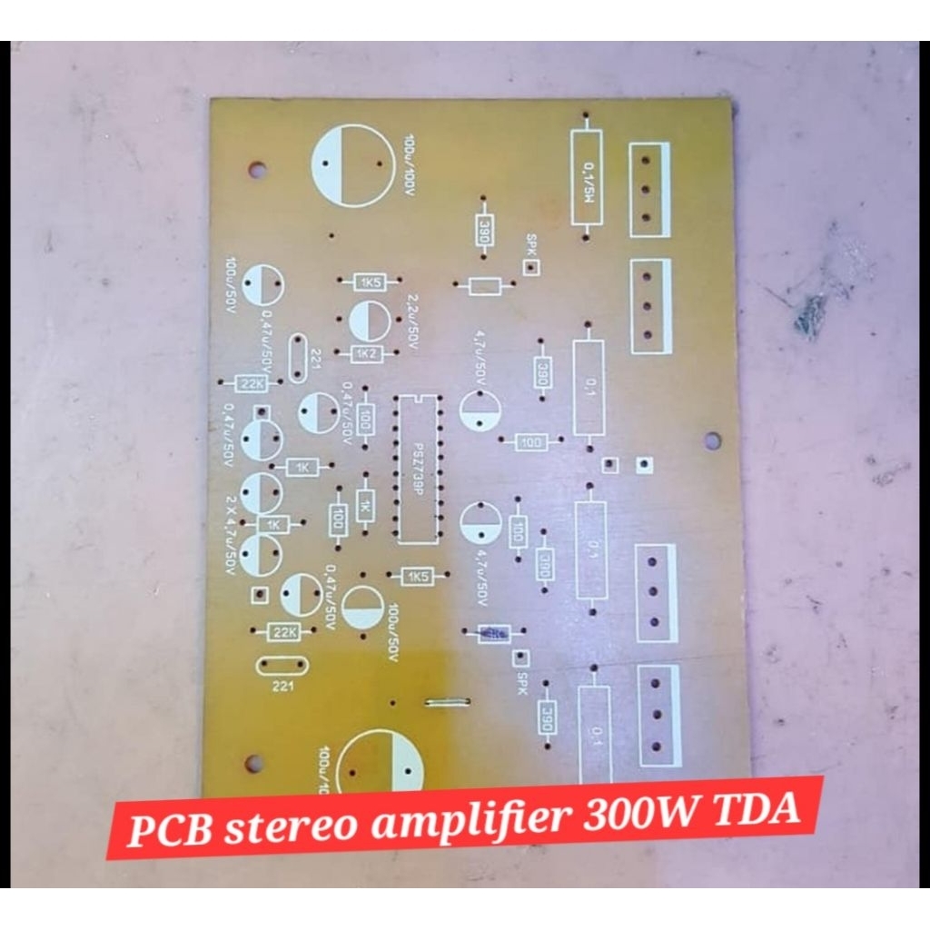pcb power amplifier tda7250 TDA7250
