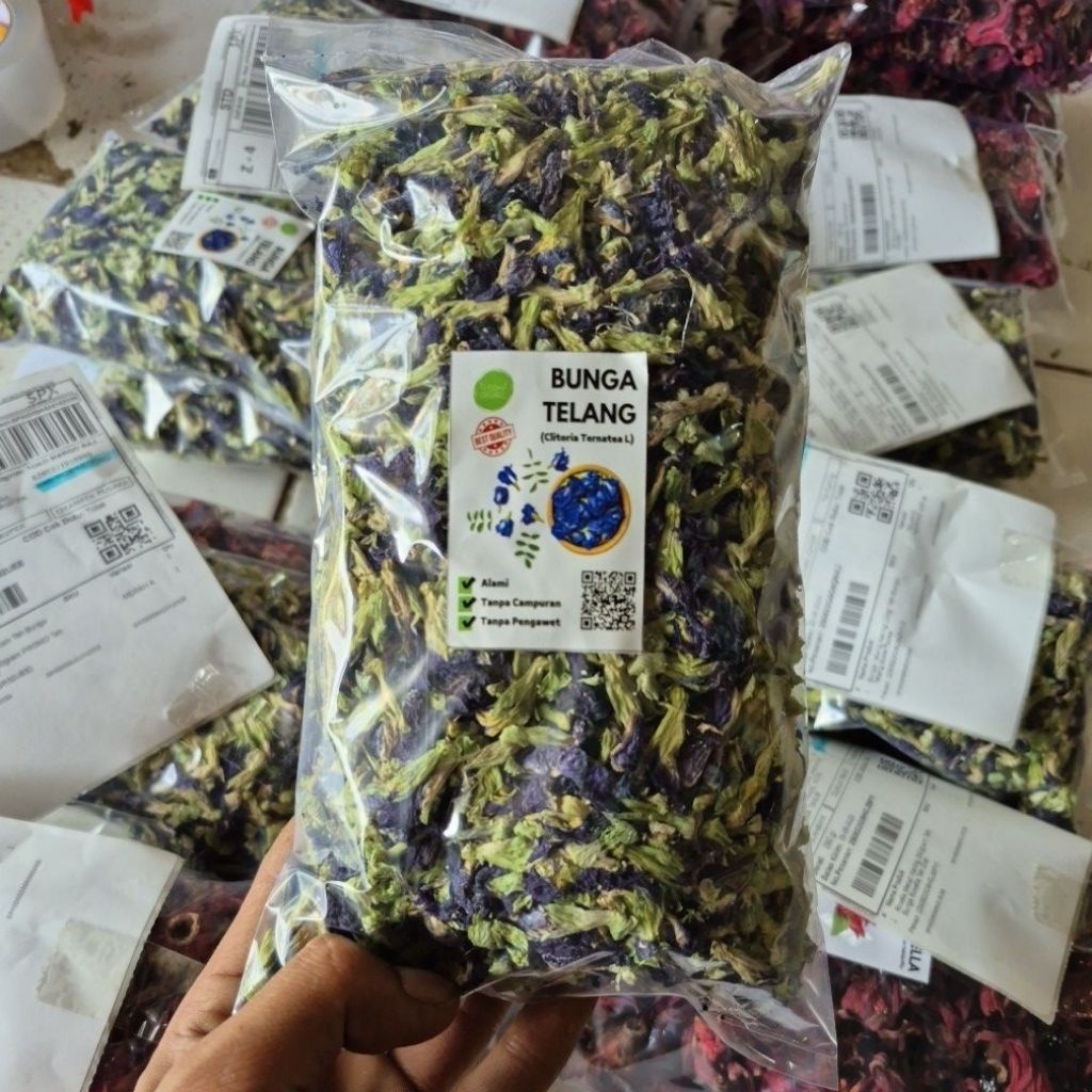 bunga telang 100gram
