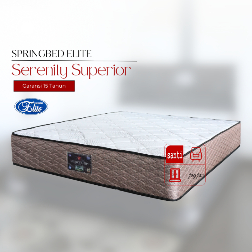 Springbed elite serenity superior 160 x 200 kasur saja