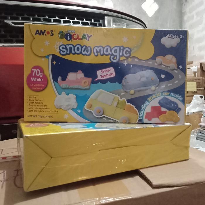 Gramedia Batam - Mainan Anak Amos i Clay snow magic