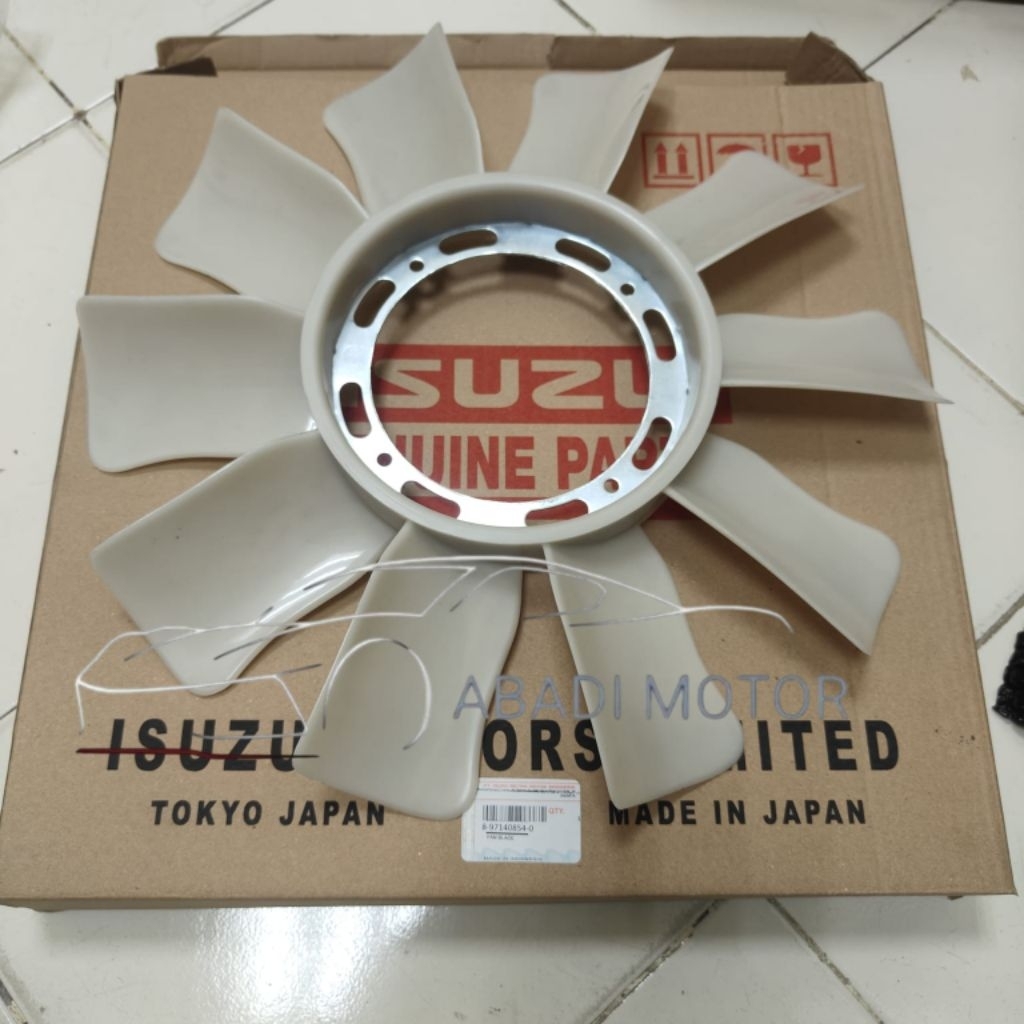 KIPAS RADIATOR ISUZU ELF NKR71 ORIGINAL BERGARANSI