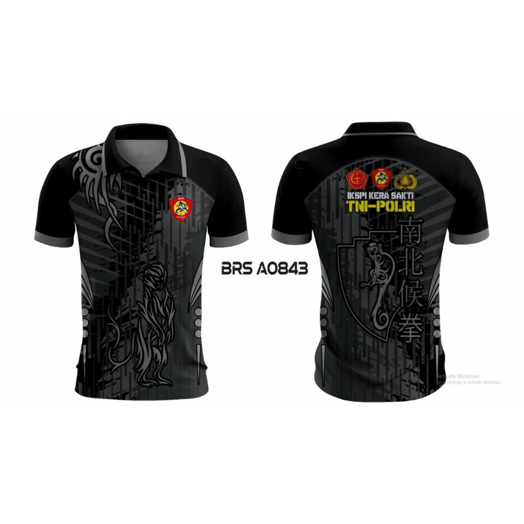 KAOS JERSEY TNI POLRI IKSPI FULL PRINTING