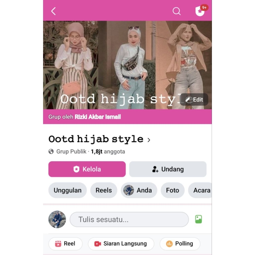 Grup fb 1.800.000 ANGGOTA