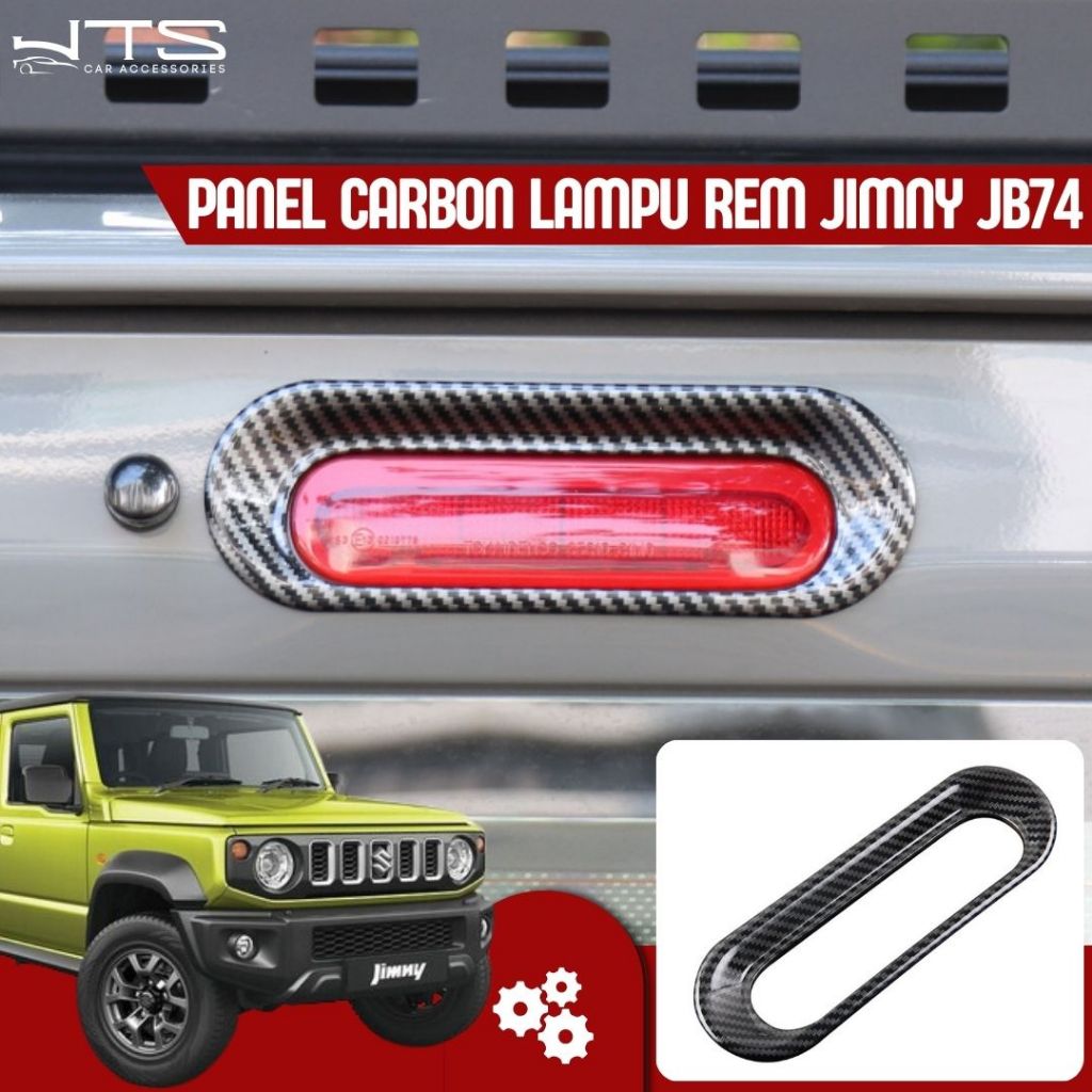 Cover Carbon Panel Lampu Rem Suzuki Jimny JB74