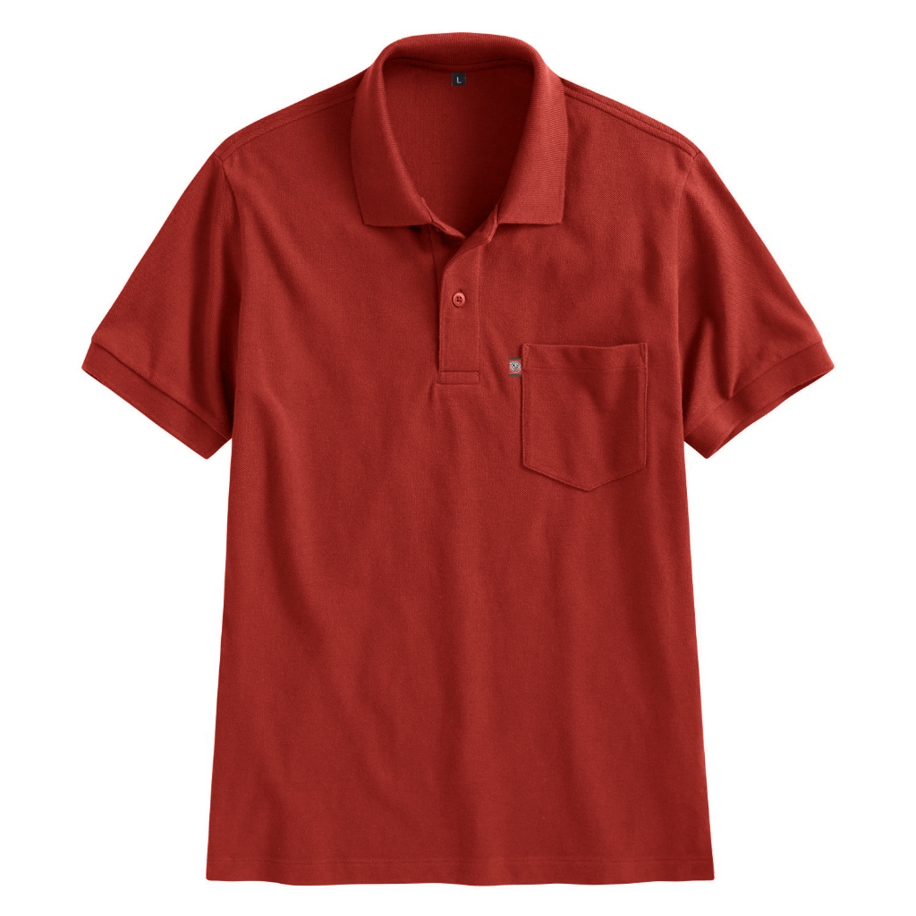 Noveli wear - Kaos Polo Pria Saku Polos | Kaos Seragam Kerah Polos Lengan Pendek | Polo Shirt Saku
