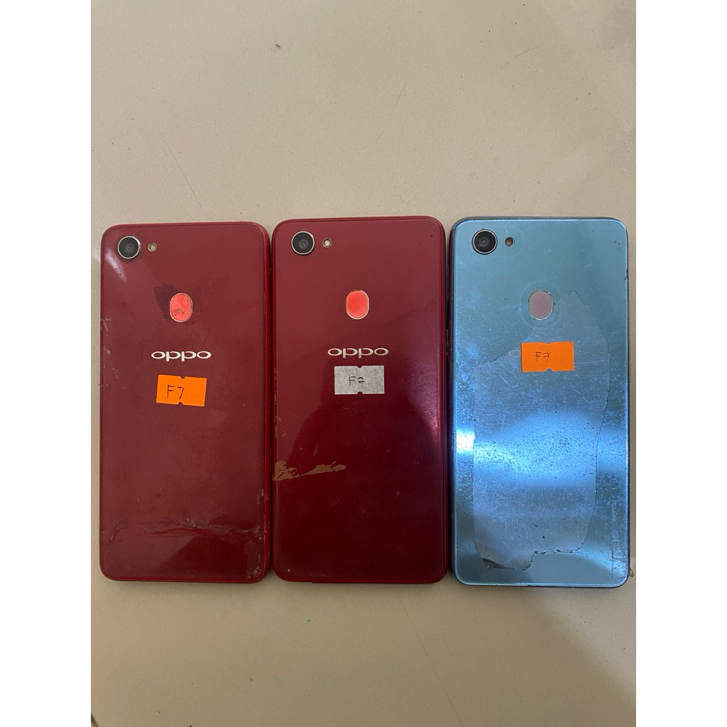 Oppo F7 mesin normal, minus lcd