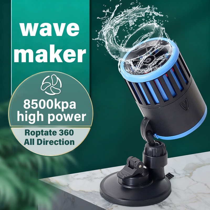 Pompa Wave Maker Pembuat Gelombang Wafe Mesin Arus Ombak Air Aquarium Akuarium Aquascape Wavemaker K