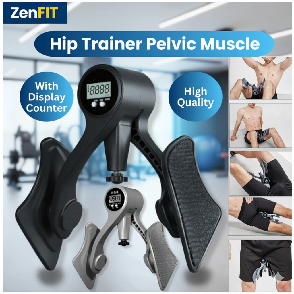 Alat Latihan Otot Paha & Panggul Kegel Pria | Hip Trainer Leg Clip | Alat Fitness Kekuatan Pinggul, 