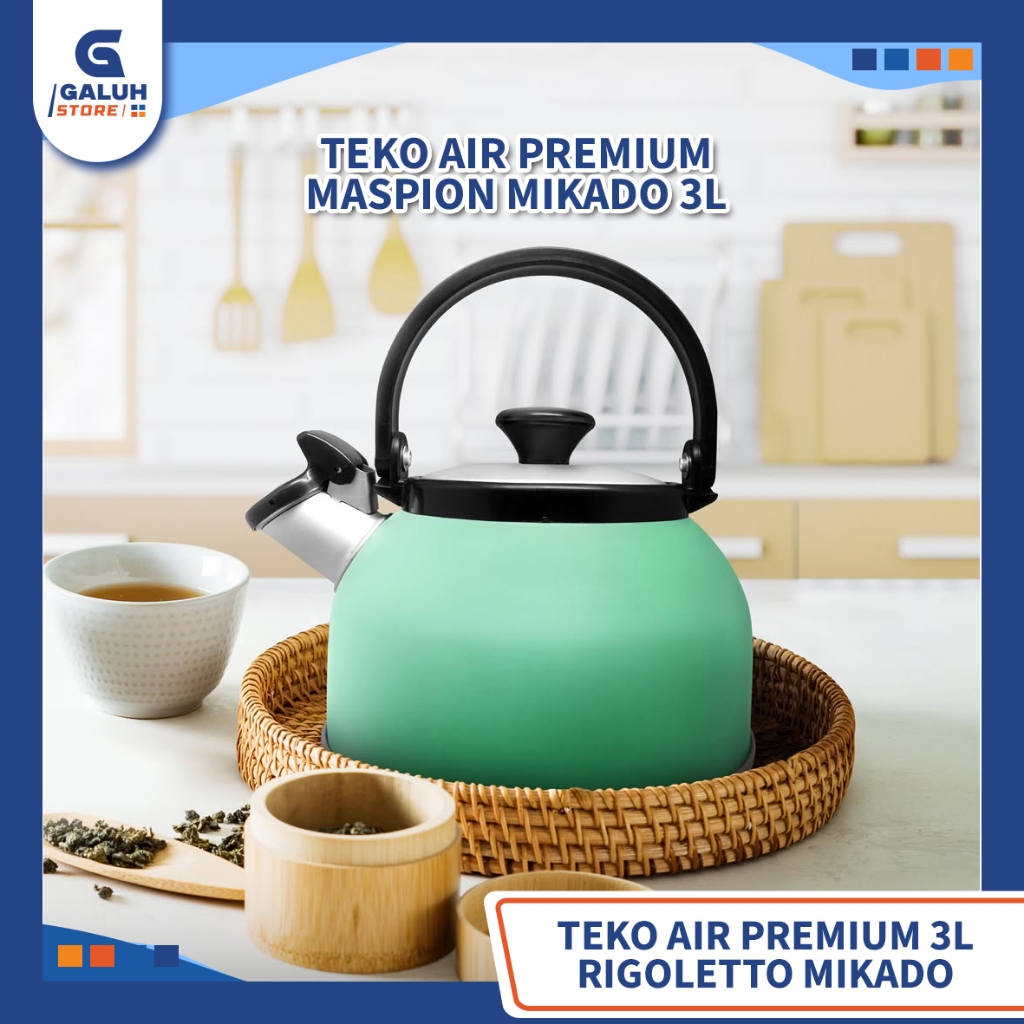 Ceret Bunyi Maspion Mikado 3L Anodized Aluminium - Teko Tahan Gores & Anti Karat