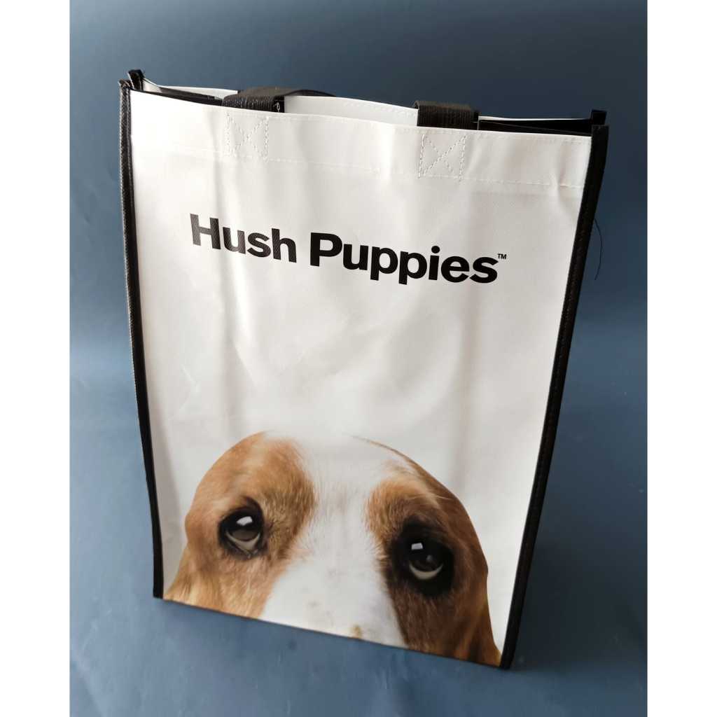 Shopping bag HUSH PUPPIES white edition