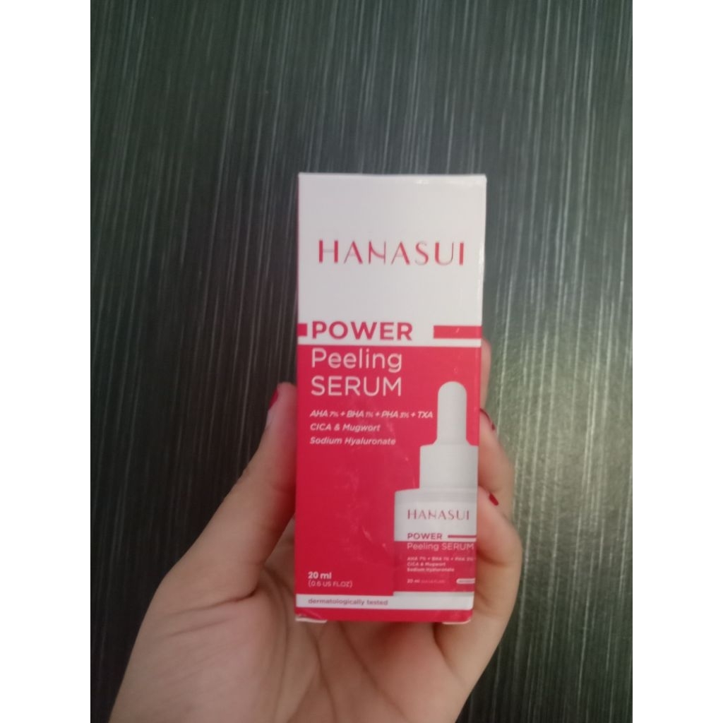 serum peeling hanasui