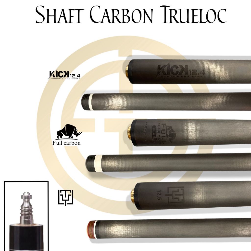 Shaft Carbon Trueloc Billiard