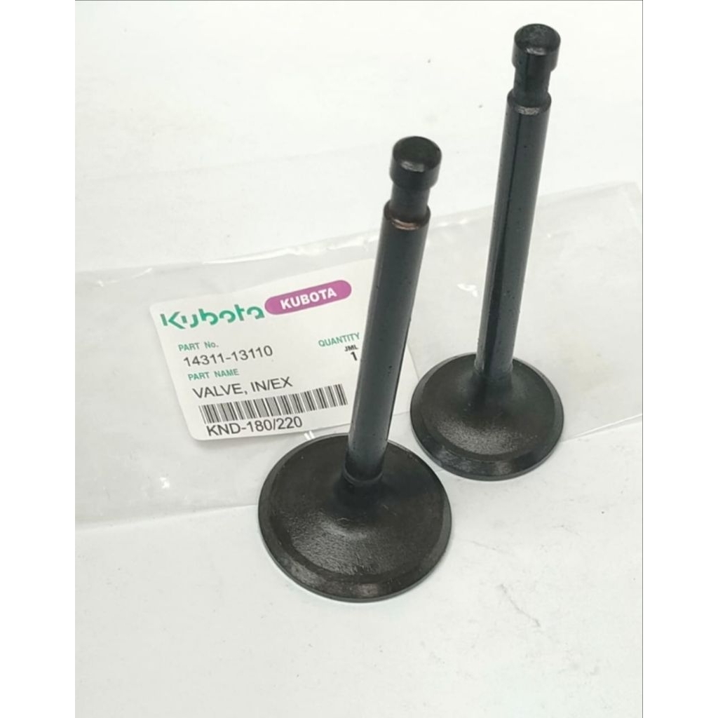 Klep Valve IN EX KND180 KND190 KND220 KND250 KUBOTA DIESEL
