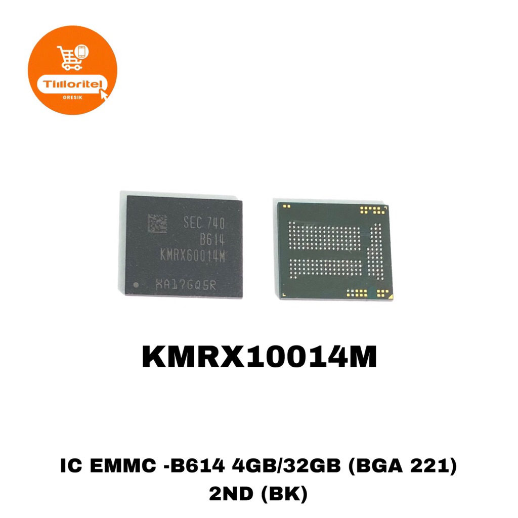 IC EMMC KMRX10014M-B614 4GB/32GB (BGA 221) 2ND (BK)