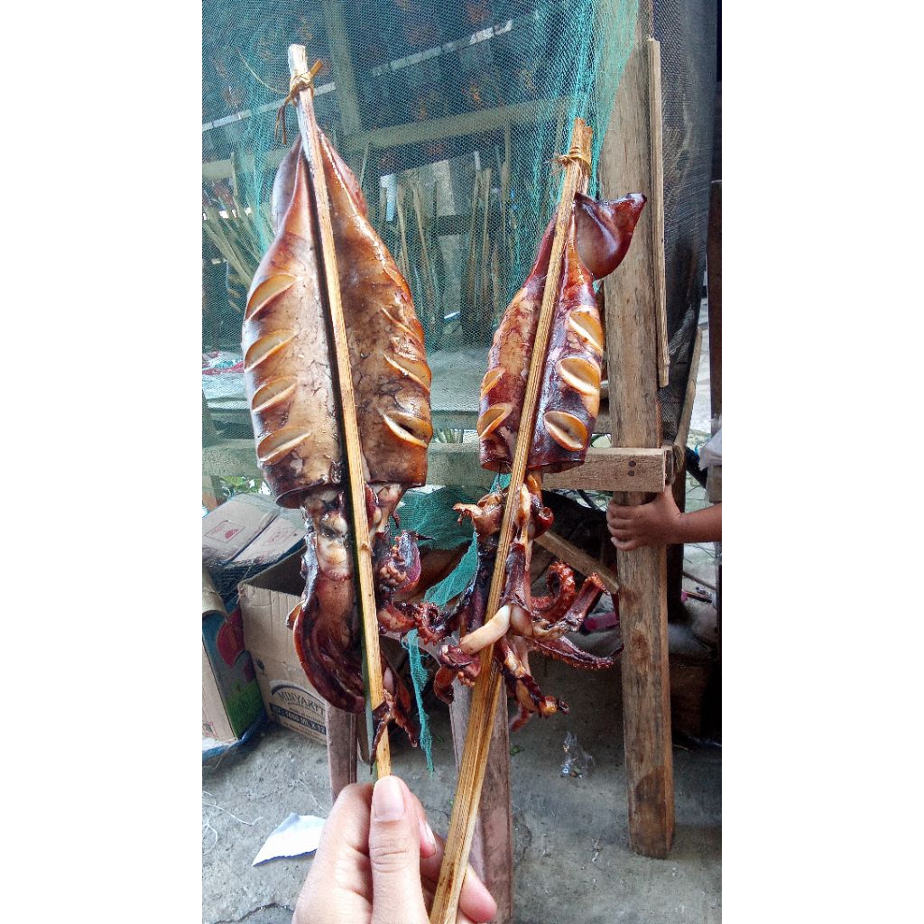 cumi asap khas trenggalek