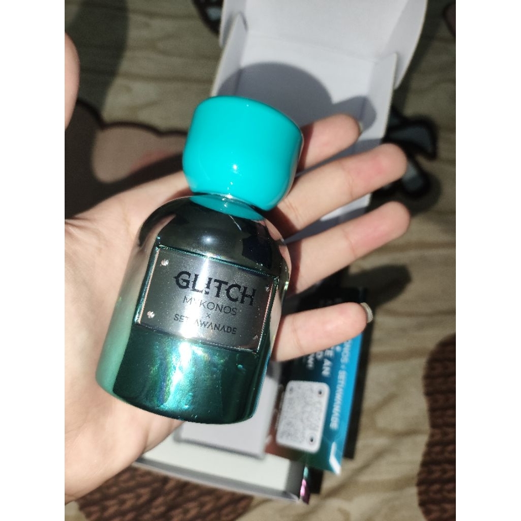 mykonos glitch 50ml baru pake 1x