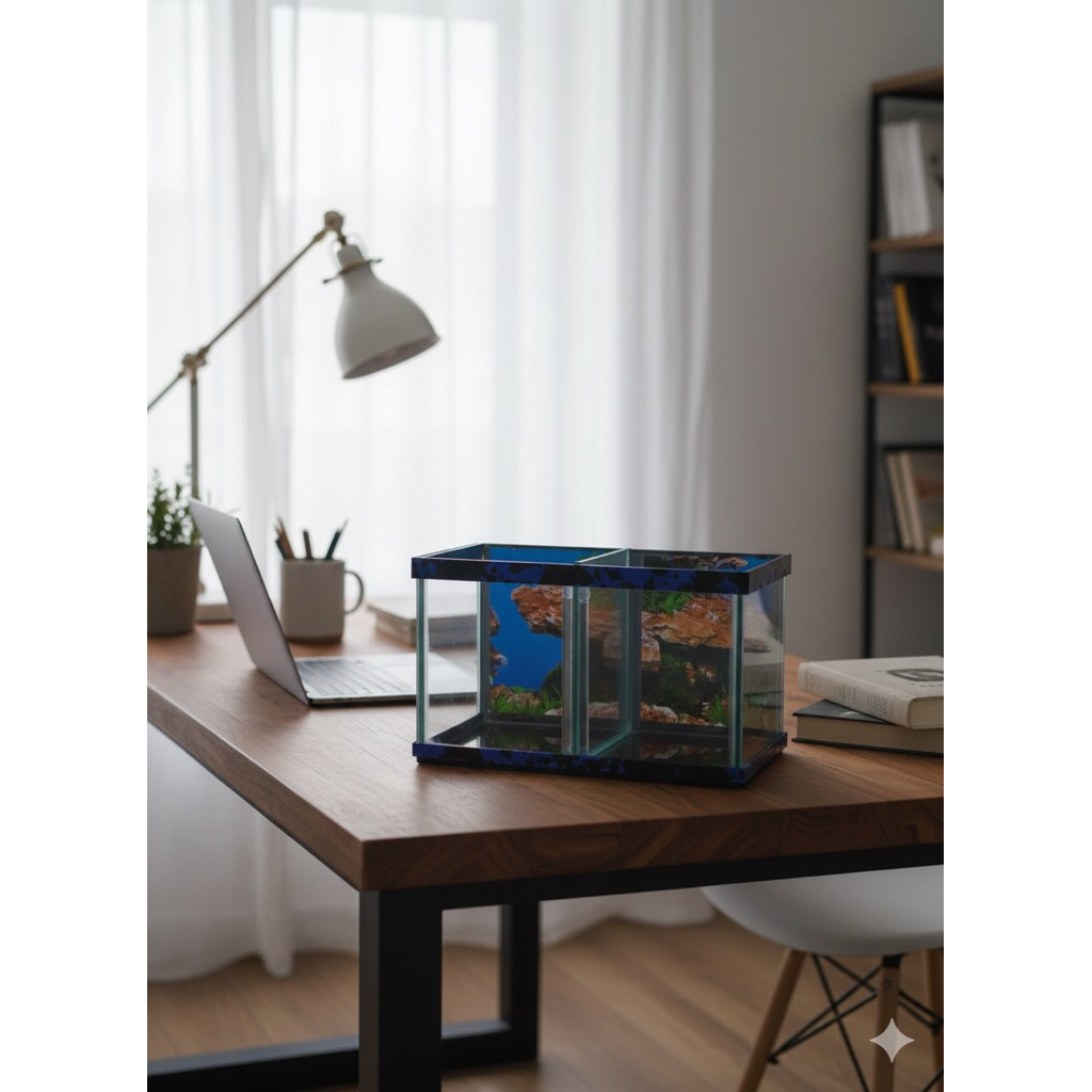 Aquarium cupang sekat 2