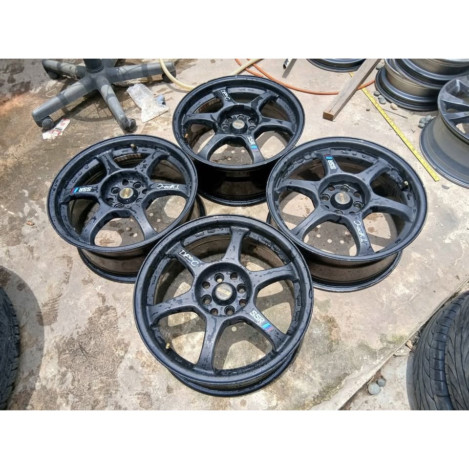 VELG BEKAS RACING SSR TYPE-C R17X7,5 PCD 4X100 4X114 ET40