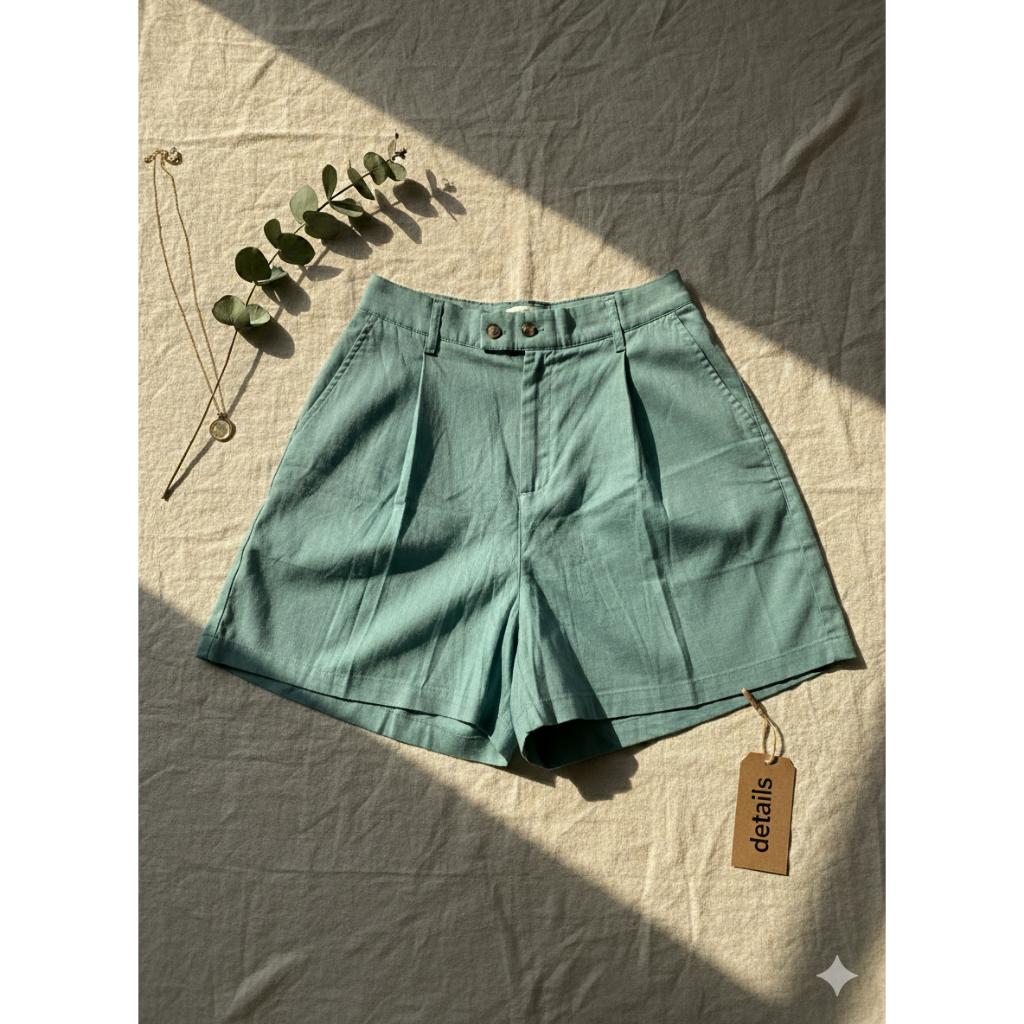 CELANA PENDEK DETAILS WANITA - CELANA PENDEK - CELANA SANTAI