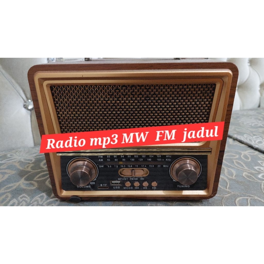 radio fm mw usb mp3 jadul second mulus langka