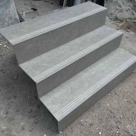 Granit Tangga Stepnosing 30x90 20x90 | 30x80 20x80 | 30x60 20x60 Motif Matt/kasar abu | Niro