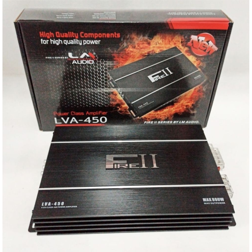 Power 4ch LM AUDIO FIREII NEW