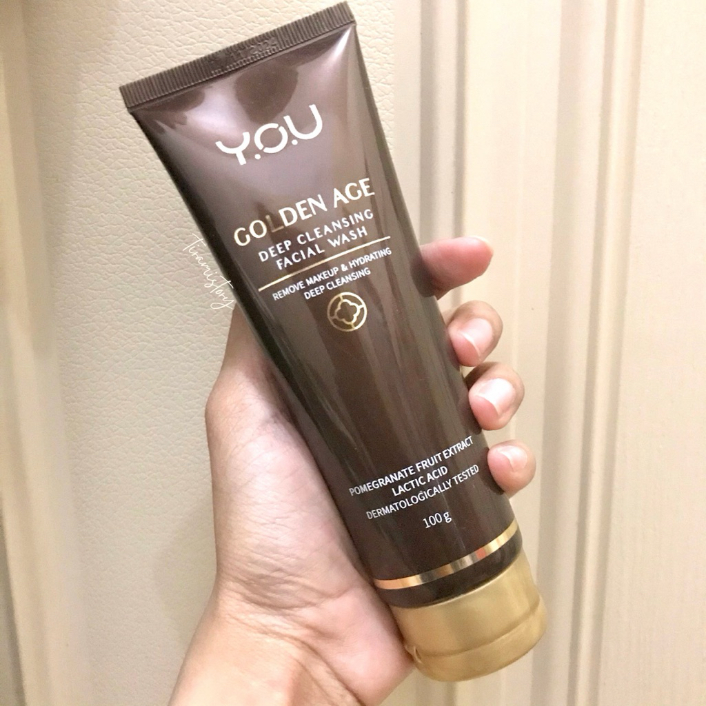 [ originality ] YOU GOLDEN AGE FACIAL WASH 100ML / SABUN CUCI MUKA