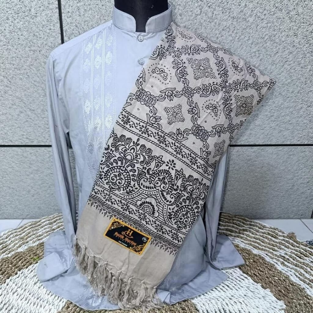 SORBAN TEROMPAH PUTIH//Sorban terompah RASULULLAH//terompah rida ori//Sorban terompah habib bahar 20