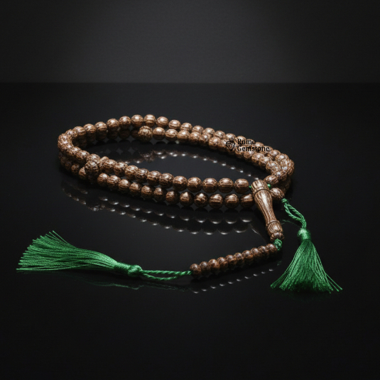 Tasbih Kayu Asli Liwung Macan Lawu Hitam Original