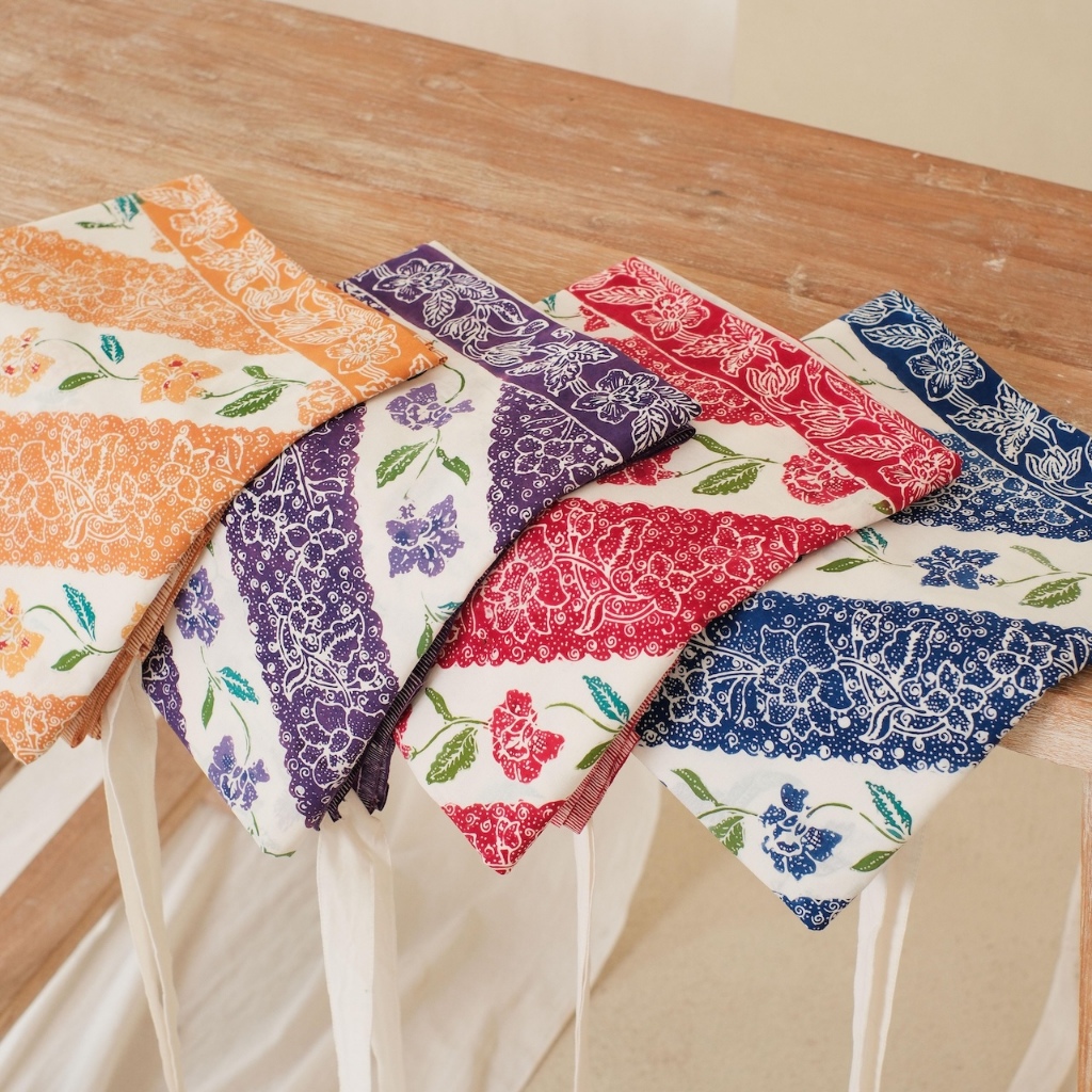 Kain lilit sarung batik encim putihan pekalongan meradelima katun primis