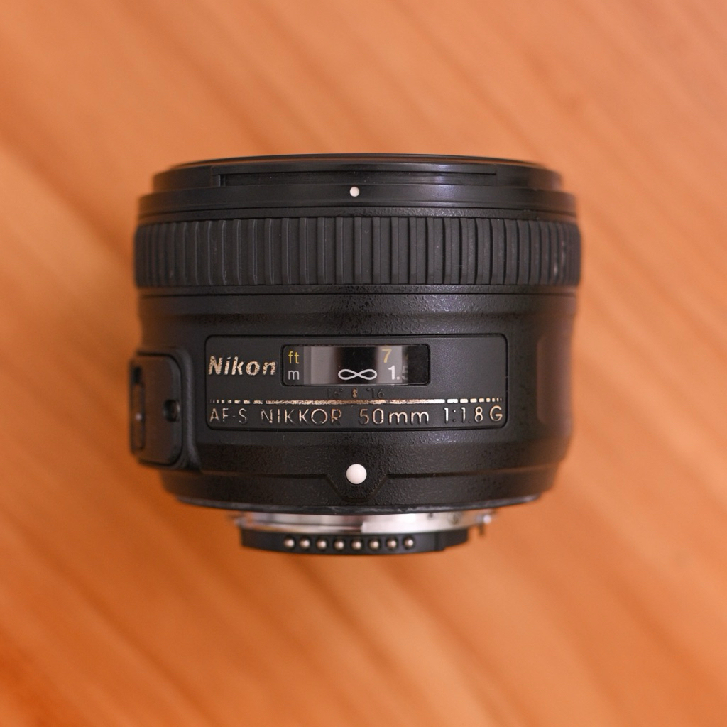 LENSA NIKKOR AFS 50mm F1.8 G