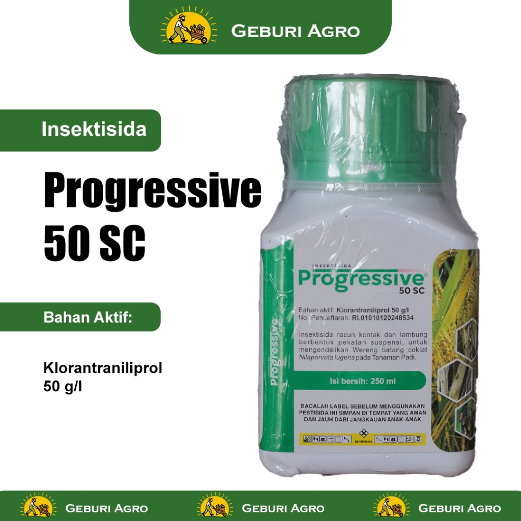 250ML - INSEKTISIDA PROGRESSIVE 50SC KLORANTRANILIPROL PREVATHON OBAT RACUN MEMBASMI HAMA ULAT GRAYA