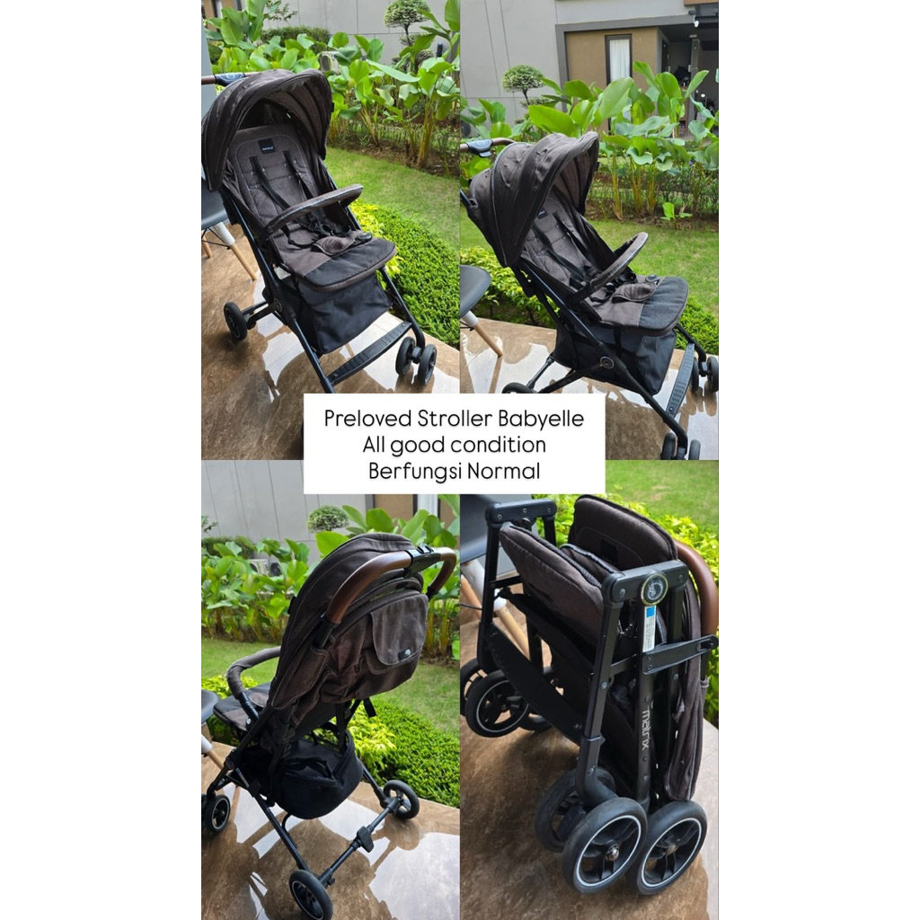 PRELOVED STROLLER BABYELLE MATRIX S 515