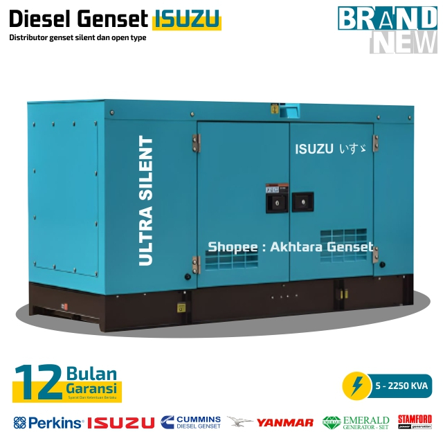 Genset Isuzu 100 Kva