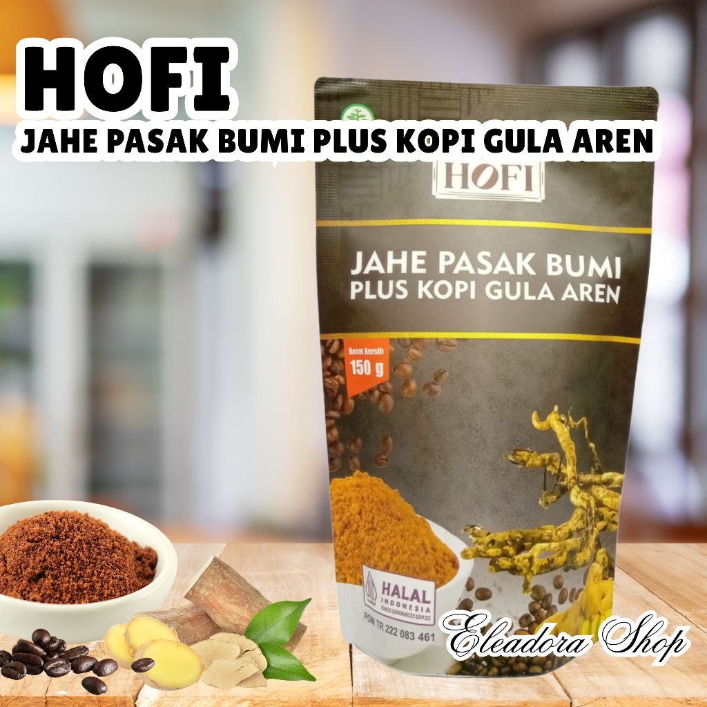 Kopi Hofi - Jahe Pasak Bumi Plus Kopi Gula Aren Khas Tabalong