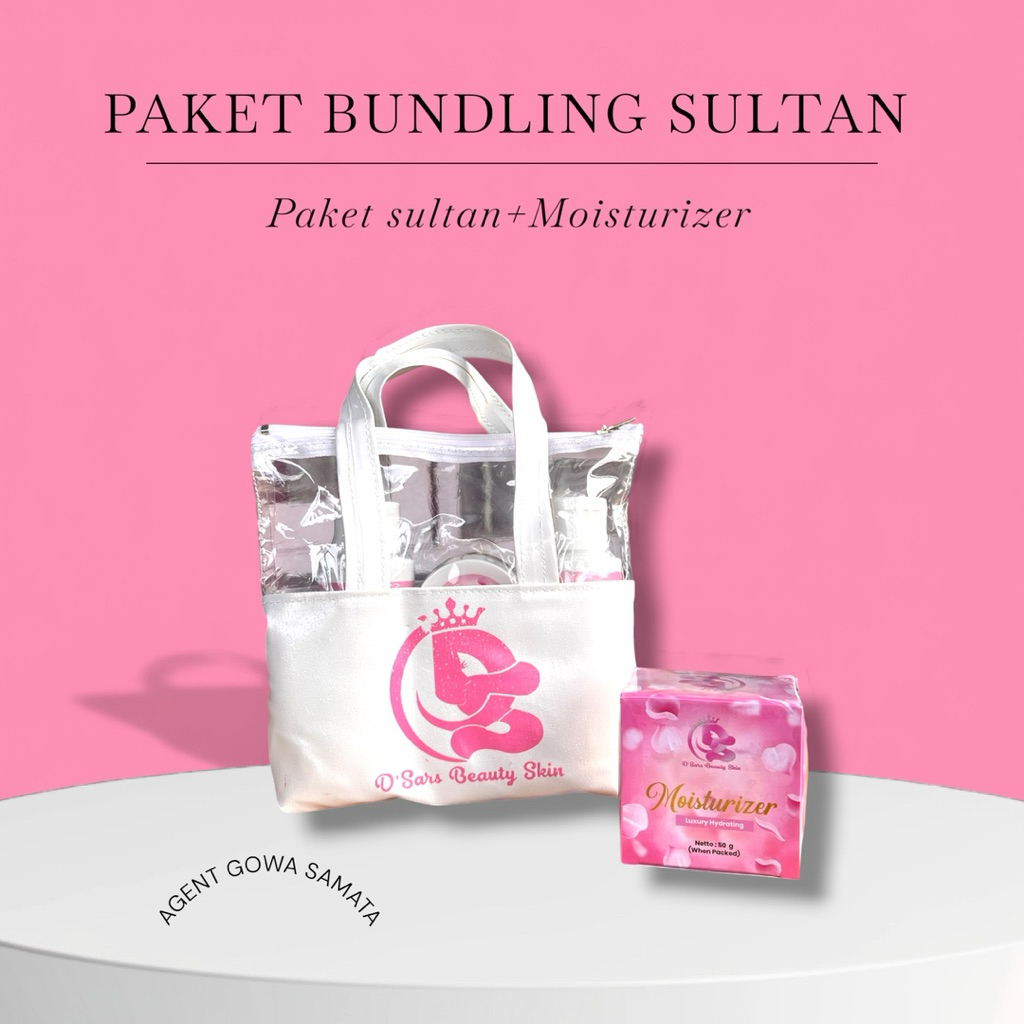 DSARS PAKET SULTAN+MOISTURIZER BEAUTY SKINCARE/PERONTOK MERKURI/DIAN SARASWATI AGENT GOWA SAMATA