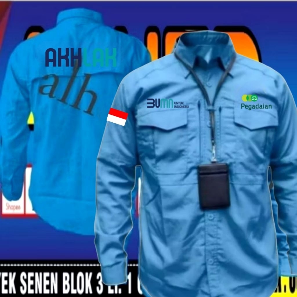 baru kemeja tactical pegadaian baju tactical pegadaian seragam tactical pegadaian kemeja pegadaian b