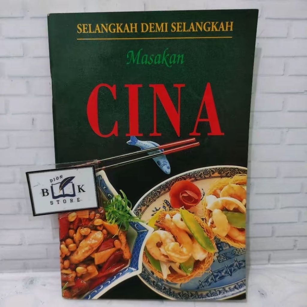 (ORIGINAL) Buku Masakan Cina - Selangkah Demi Selangkah (Periplus)
