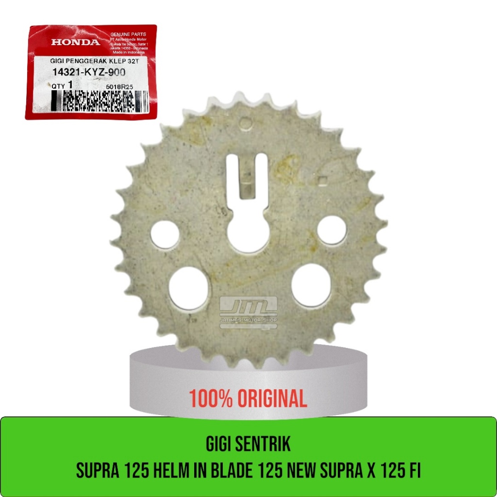 Gigi sentrik supra x 125 helm in blade 125 new supra x 125 fi 14321-KYZ-900