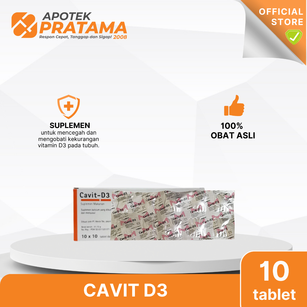 CAVIT D3 STRIP (10 TABLET)
