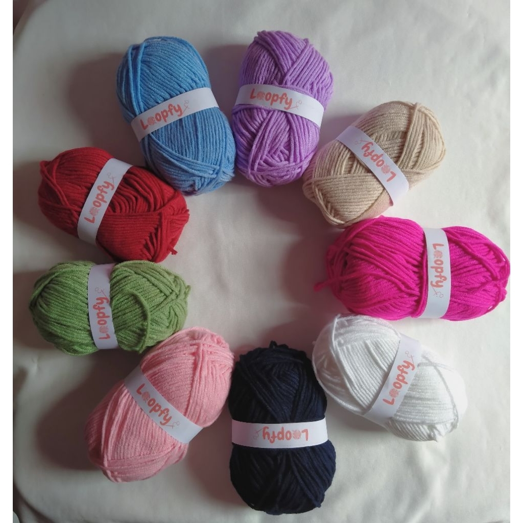 BENANG RAJUT MILK COTTON | BENANG KATUN SUSU | BENANG HALUS LEMBUT