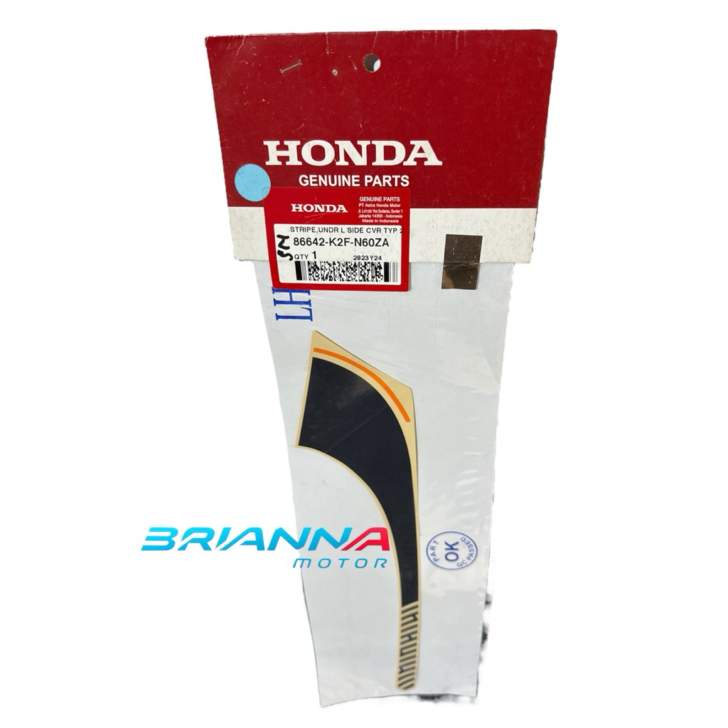 STRIPING BAWAH KIRI TIPE 2 SCOOPY K2F 86642 K2F N60ZA