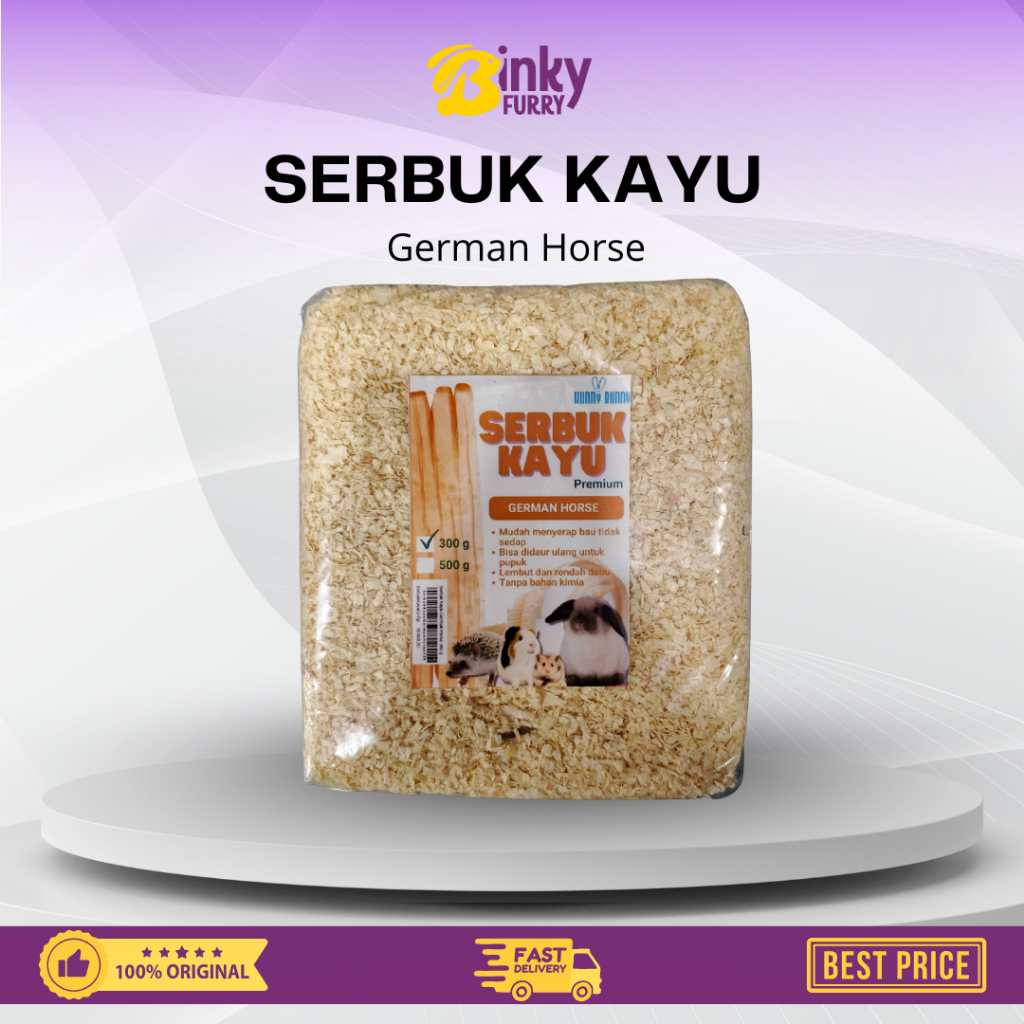 Serbuk Kayu German Horse - Serbuk Kayu Premium