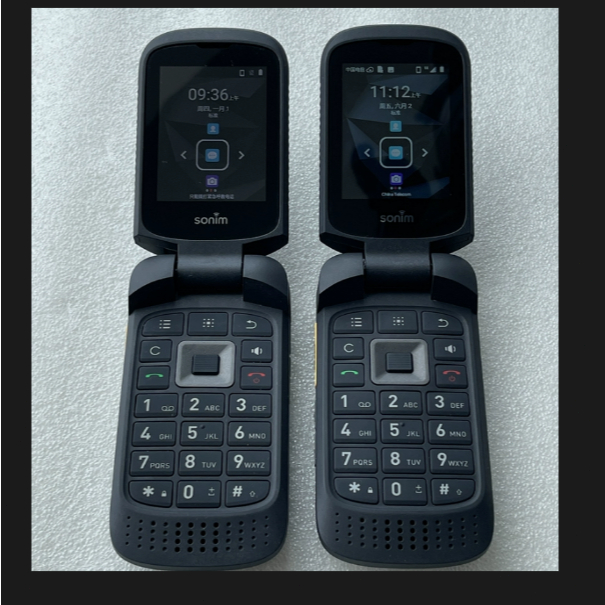 HP SONIM/Smart Flip Phone XP3800 Handphone Android Tahan Air Tahan Debu dan Tahan Guncangan