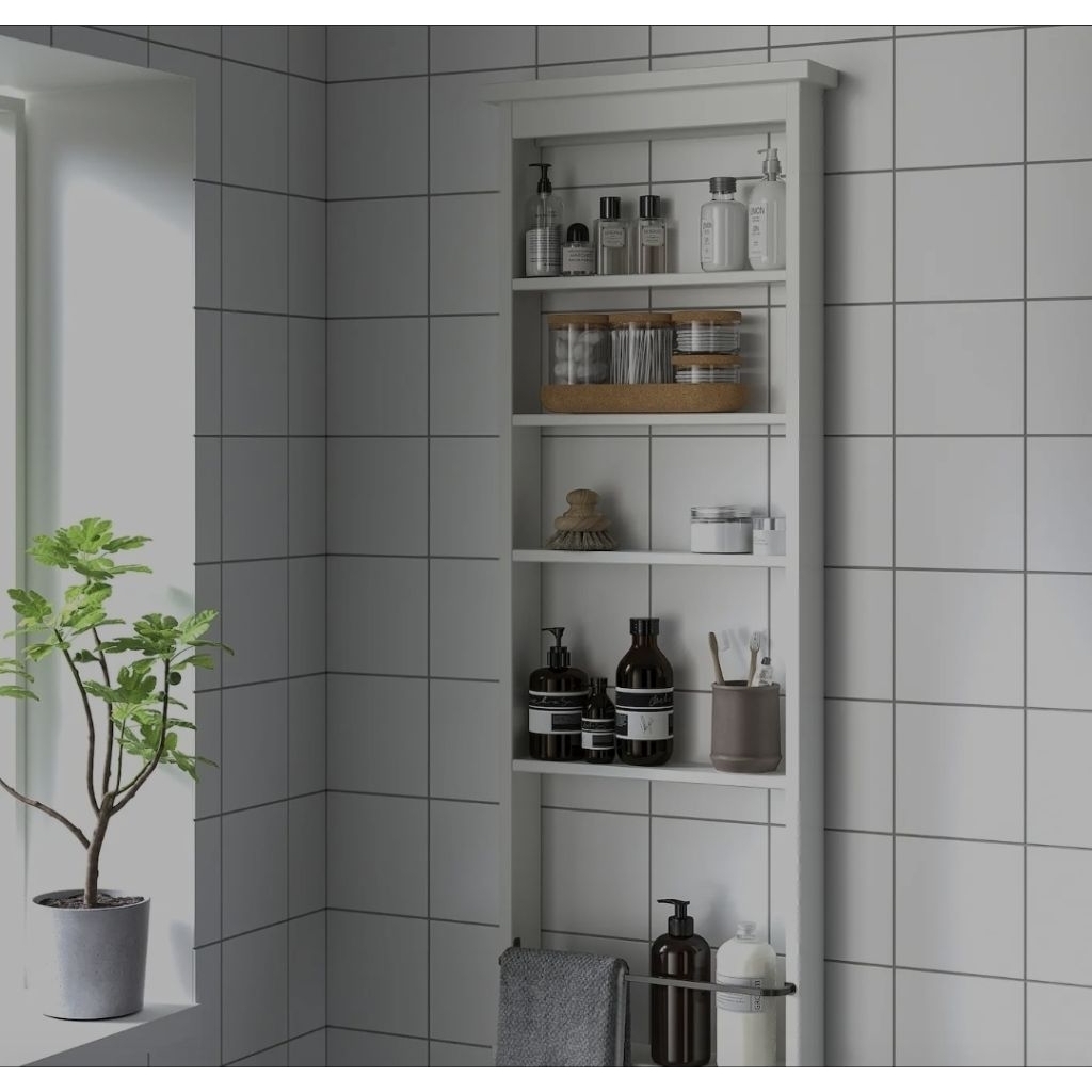 Ikea Hemnes Wall Shelf White, Rak Dinding