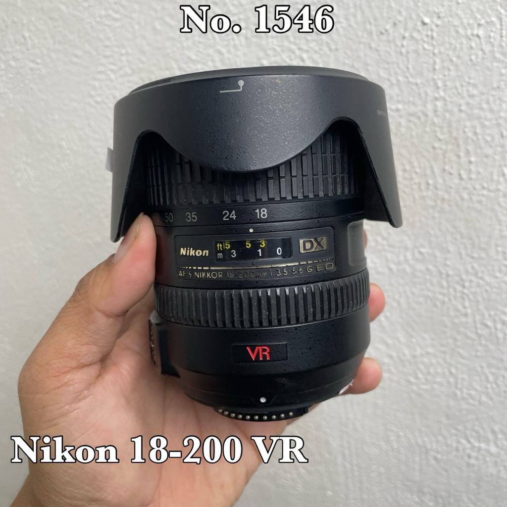 Nikon 18-200 VR mulus langsung pake tele lensa