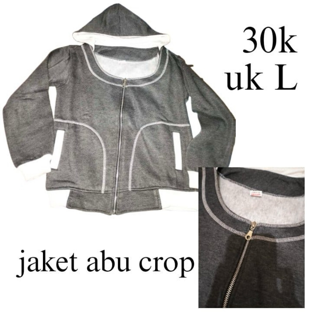 Preloved Jacket Abu Crop