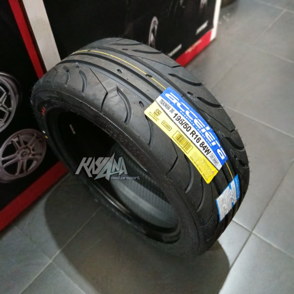 BAN ACCELERA 651 SPORT TW 200 195/50 R16 BAN SEMISLICK RING 16 UKURAN 195 50 RING 16