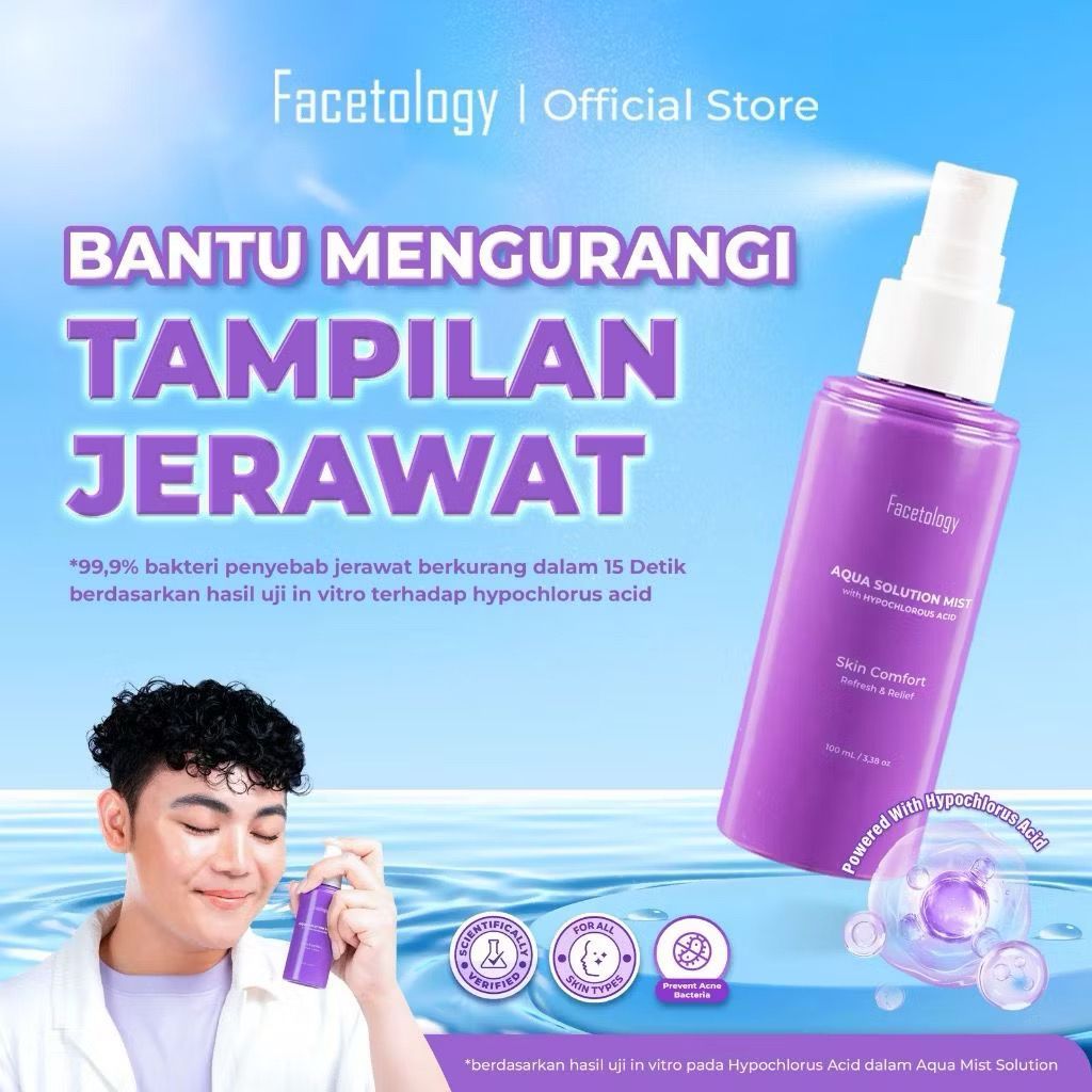 Facetology Aqua Solution Mist With Hypochlorous Acid
